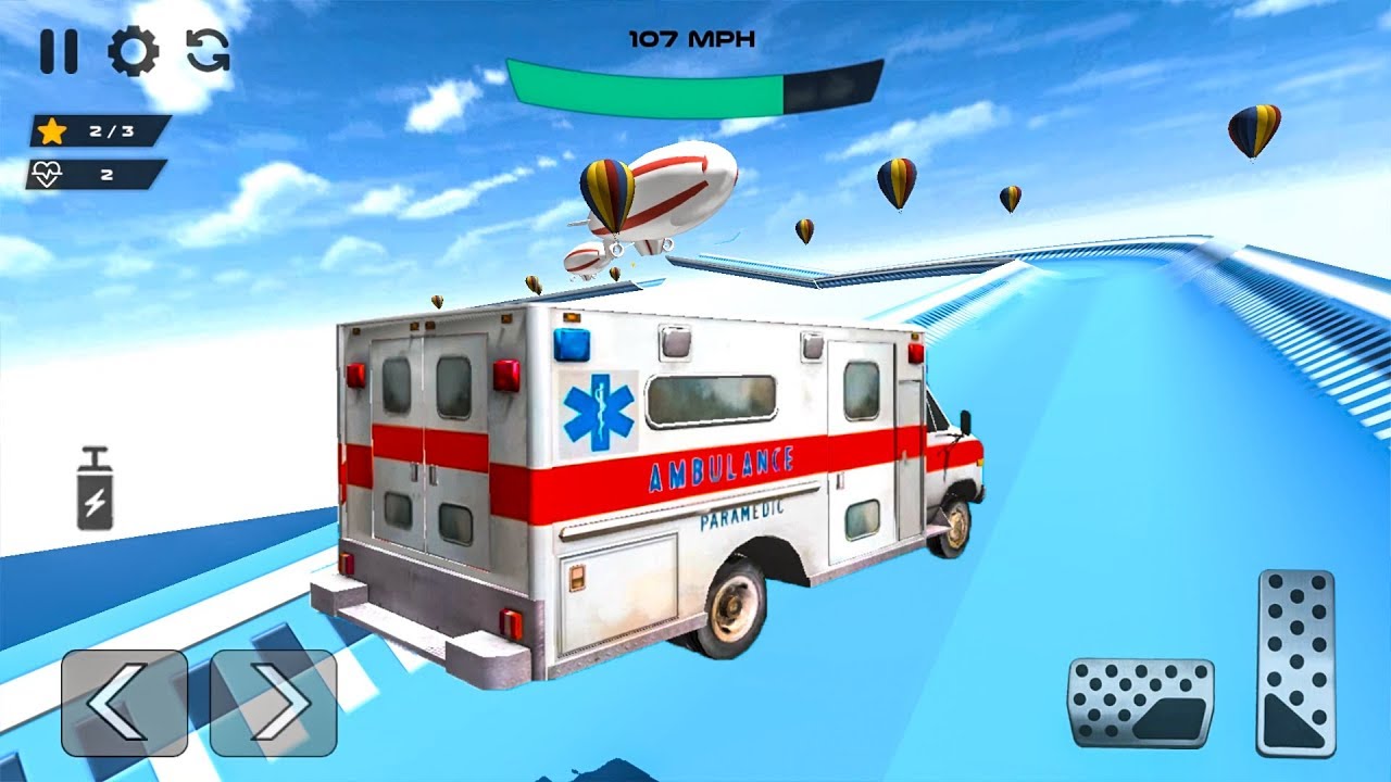 Ambulance Car Stunts | Gameplay Android