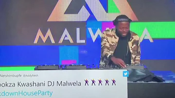 #Lockdownhouseparty: 🔥Dj Malwela 🔥Shutting it down with Amapiano💃🏽💃🏽Ayeye🔥