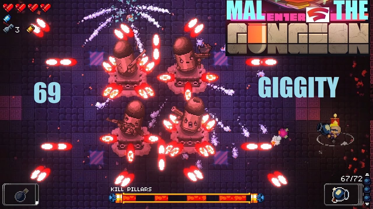 Number 69 Giggity! Mal Enters The Gungeon on Stadia Part 69!