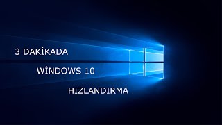 Windows 10 Sıfırladım Bölüm 1