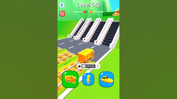 Shape Shifting Funny Race Master Level 542 - Android GamePlay