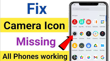 🔥camera icon missing android | camera icon missing android samsung |camera icon missing android vivo