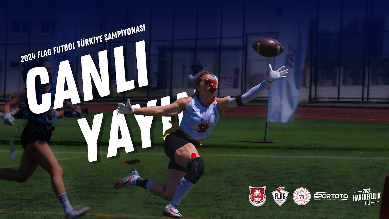 CANLI YAYIN | 2024 Flag Futbol Türkiye Şampiyonası | Falcons - Rams
