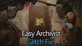 Easy Archivist Achievement Glitch Fix, Method for 100% Journal - Indiana Jones and The Great Circle