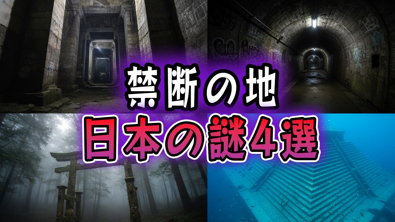 【ゆっくり解説】未解明のまま放置された日本の「謎の場所」4選