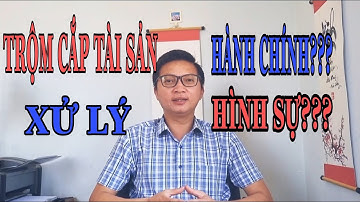 Trộm cắp tài sản- xử lý HÌNH SỰ hay HÀNH CHÍNH