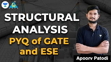 PYQ of GATE & ESE | Structure Analysis | Apoorv Patodi Sir #gate2024 #ese2023 #ga1111