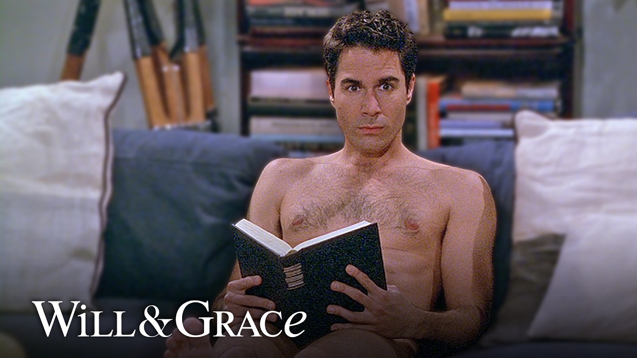 Will Loves Being Naked | Will & Grace