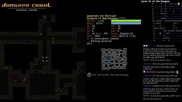 Dungeon Crawl Stone Soup 0.20-a - Gargoyle Ice Elementalist of Hepliaklqana - Part 2
