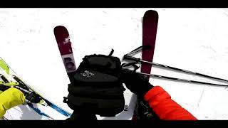 Ski session 2018 Chamrousse Isere France hero  Gopro 6 4k