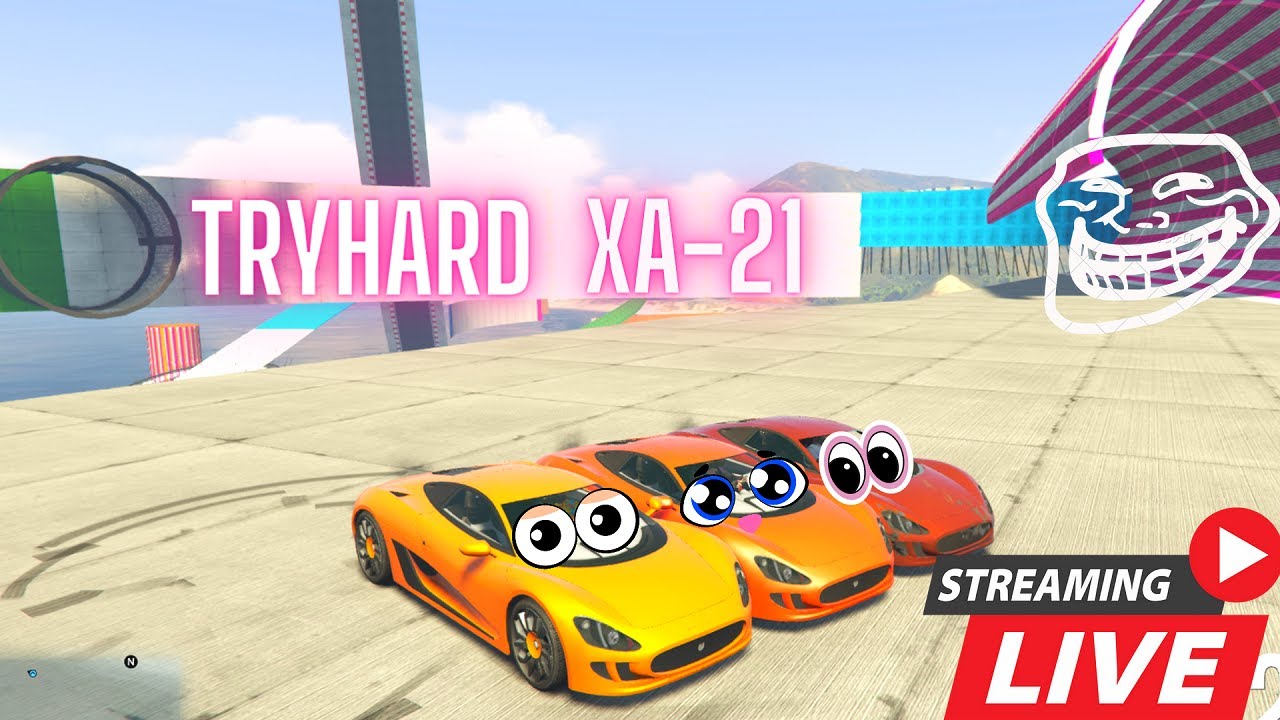 GTA 5 Rage Quit Part #2 , TRYHARD , XA21 and some fun races :) 😡 part 2