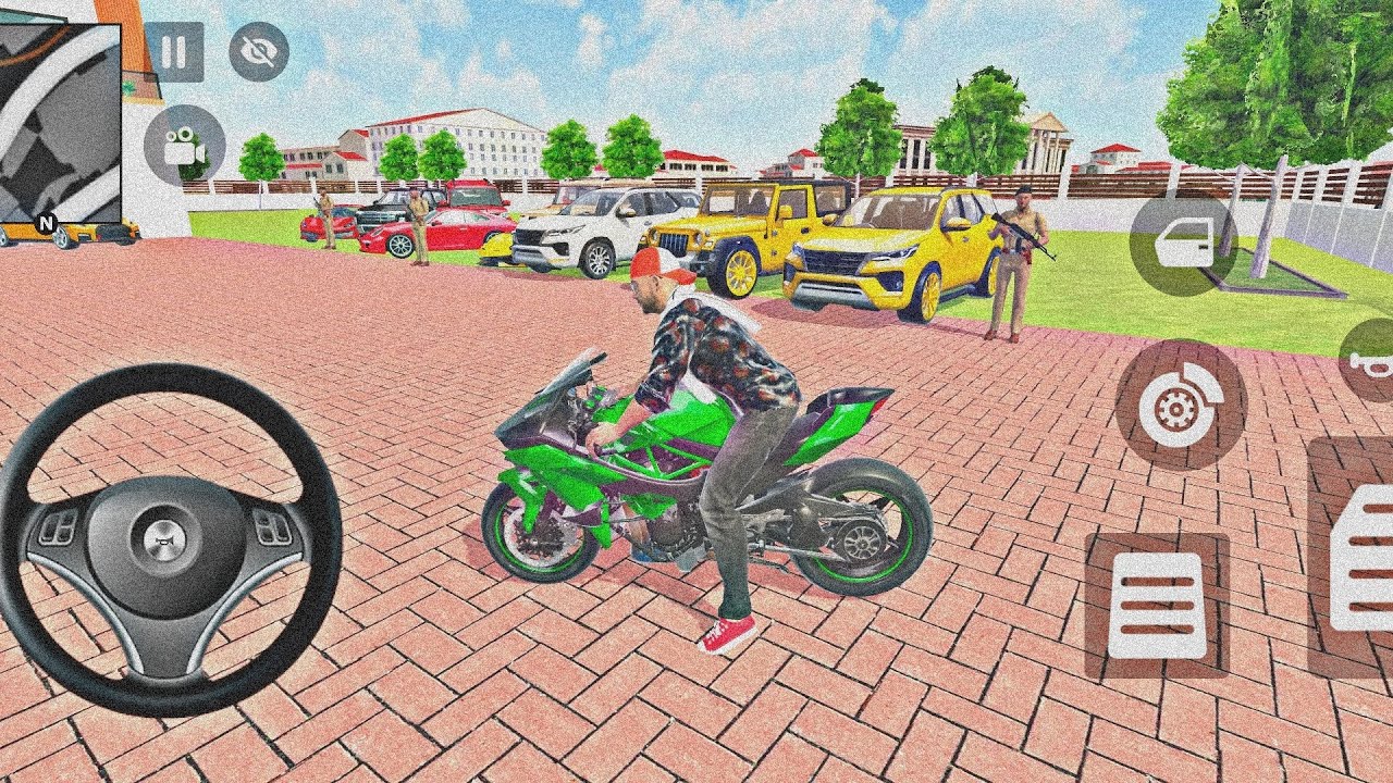 🎮 Franklin order by 7️⃣Super Cars 3️⃣Golden Car & 1️⃣Kawasaki Ninja H2R in Indian 🇮🇳 games Android 🎮