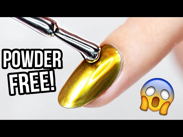 WOW! Get Chrome Nails WITHOUT Powder!