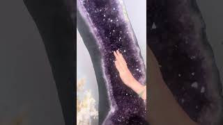 take a moment with our AMAZING new Amethyst Geode… 💜