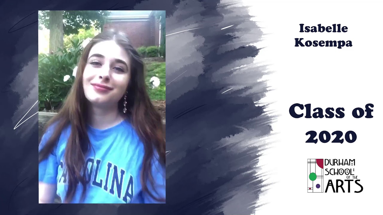 Durham School of the Arts Class of 2020 All The Places They Will Go