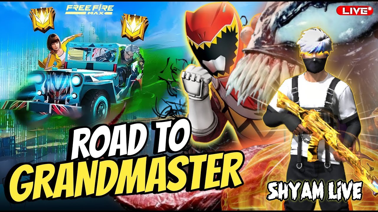 🔴[Live] New Rank Season CSR Rank Push & Guild Test👑!!  FREE FIRE