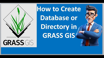 GRASS-zelfstudie: Een database of directory aanmaken in GRASS GIS