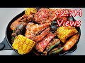How to cook seafood boil with spicy garlic butter cajun sauce  must try recipe  super easy