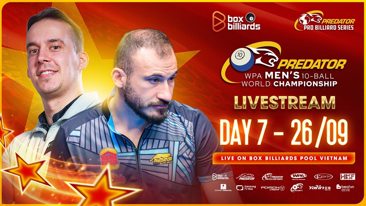 T20 - Marco Teutscher vs Alex Kazakis | TỨ KẾT | 2025 Predator WPA Men’s 10-Ball World Championship