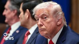 WATCH LIVE: Trump holds Cabinet meeting amid Iran war, partial shutdown