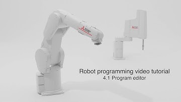 Robot Melfa programming – Lesson 4.1 Program editor
