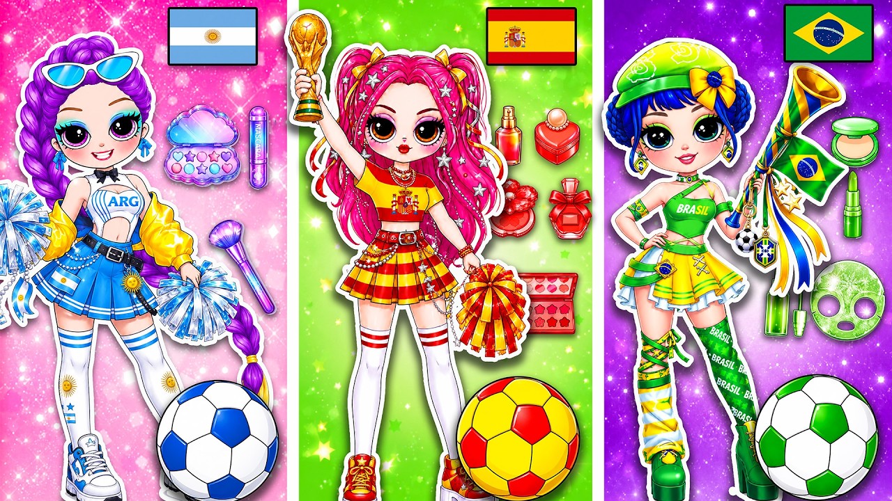 Huntrix & Saja Boys Glow Up in WORLD CUP 2026⚽new Style!| KPop