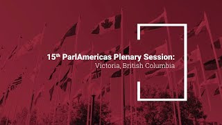 Canadian Senators At The 15Th Parlamericas Plenary Assembly