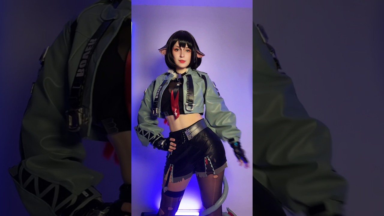 🖤🖤🖤 #cosplay #zenlesszonezero #janedoe