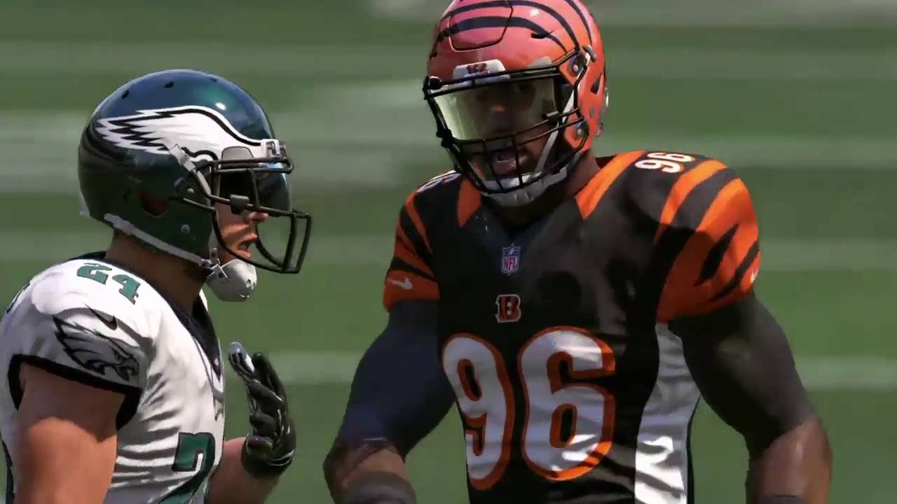 Madden 17 -  Week 13 - Philadelphia Eagles vs Cincinnati Bengals - Full Game - Simulation Nation