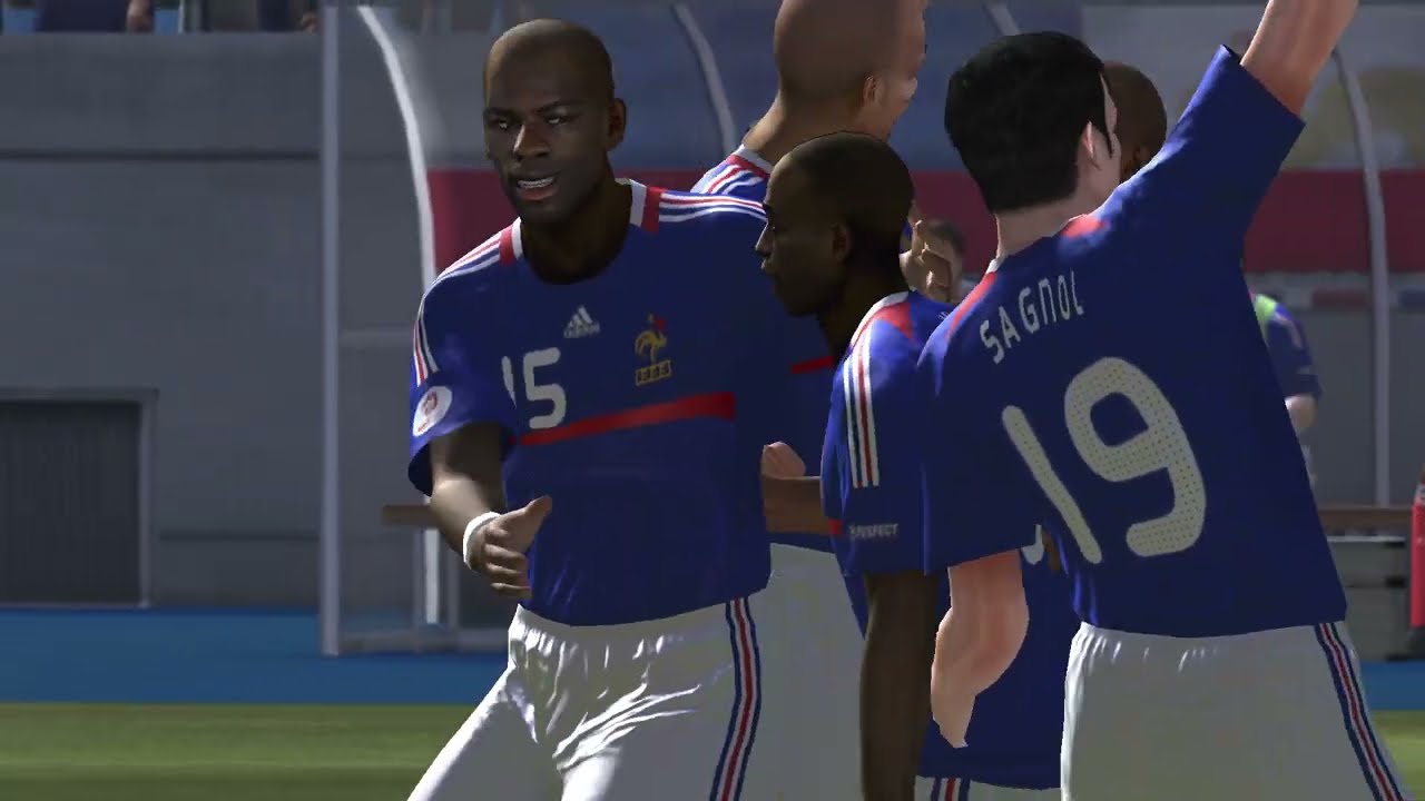 PES  2008 Francia Vs Italia