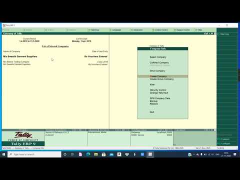Computerised Accounting with #GST | #Tally_ERP9 | SOP3 | 12 Commerce | Maharashtra State Board