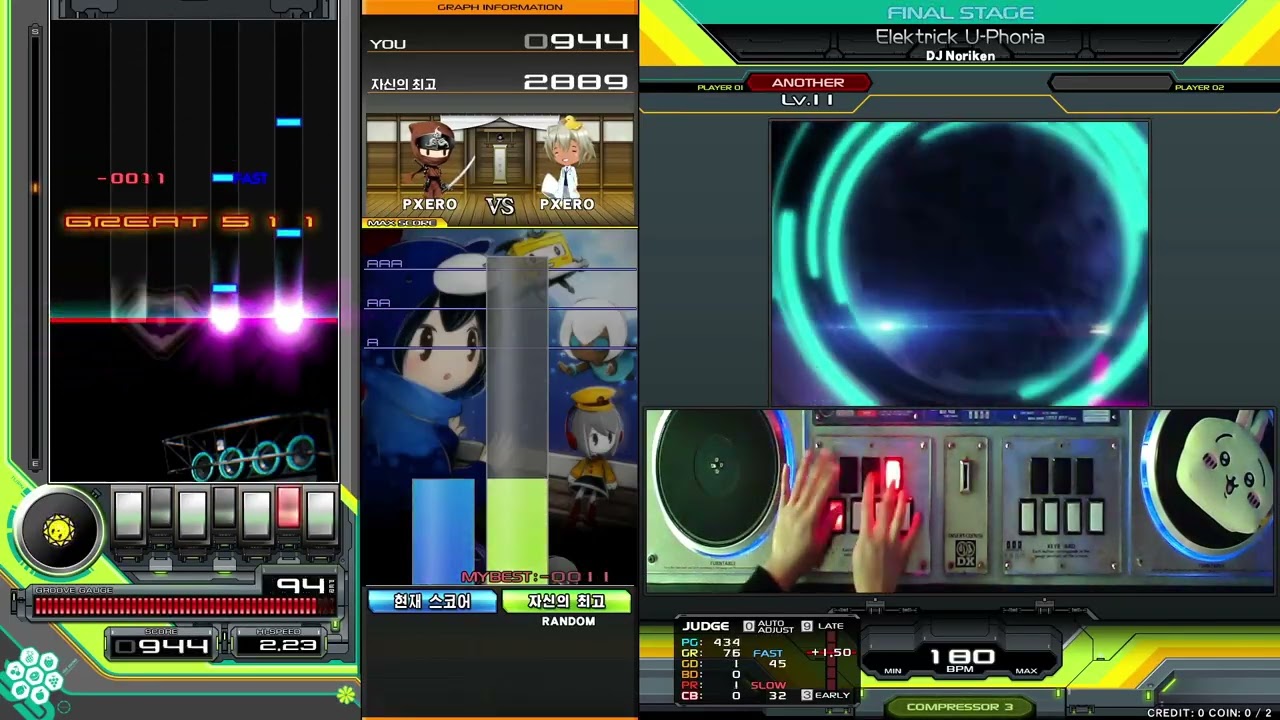 beatmania IIDX 33 Sparkle Shower Elektrick U-Phoria SPA ☆11 正規