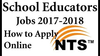 How to Apply NTS Online Registration in Educator screenshot 2