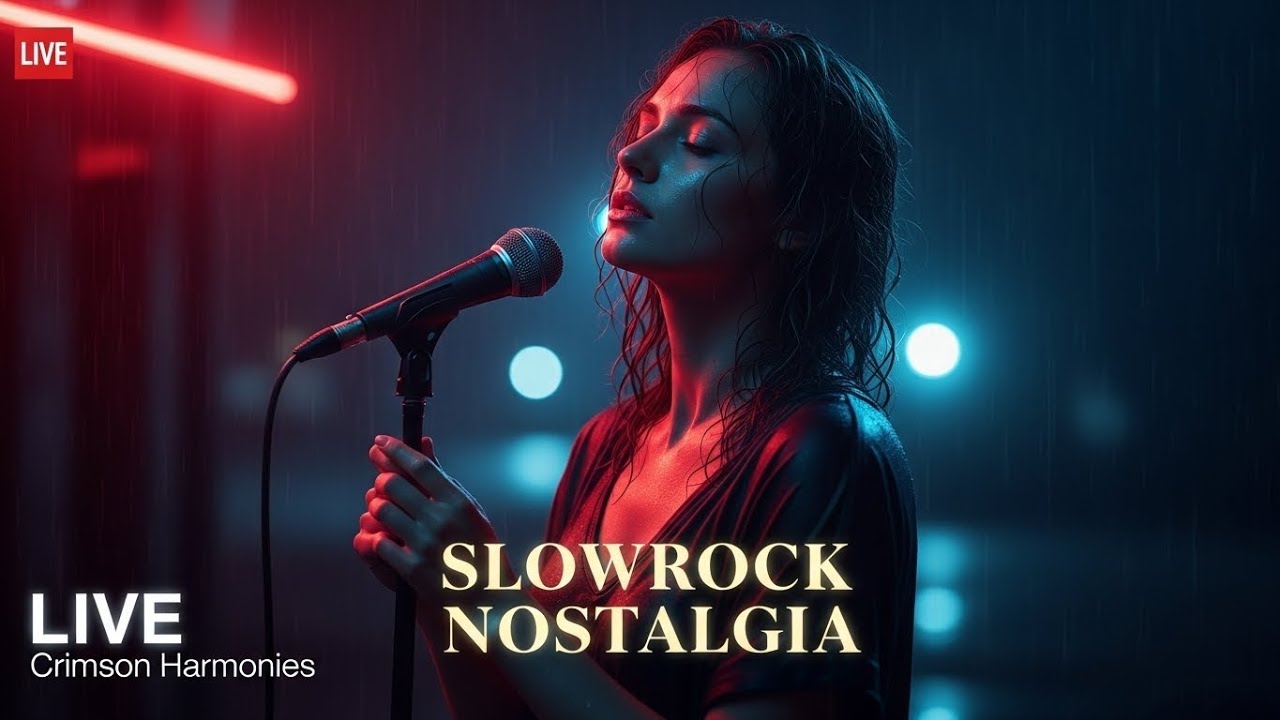 Broken Heart Slow Rock 🔴 LIVE | Sad Rock Songs All Night