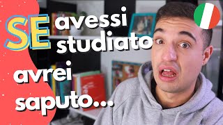 Periodo IPOTETICO dell'IRREALTÀ in italiano (congiuntivo trapassato)
