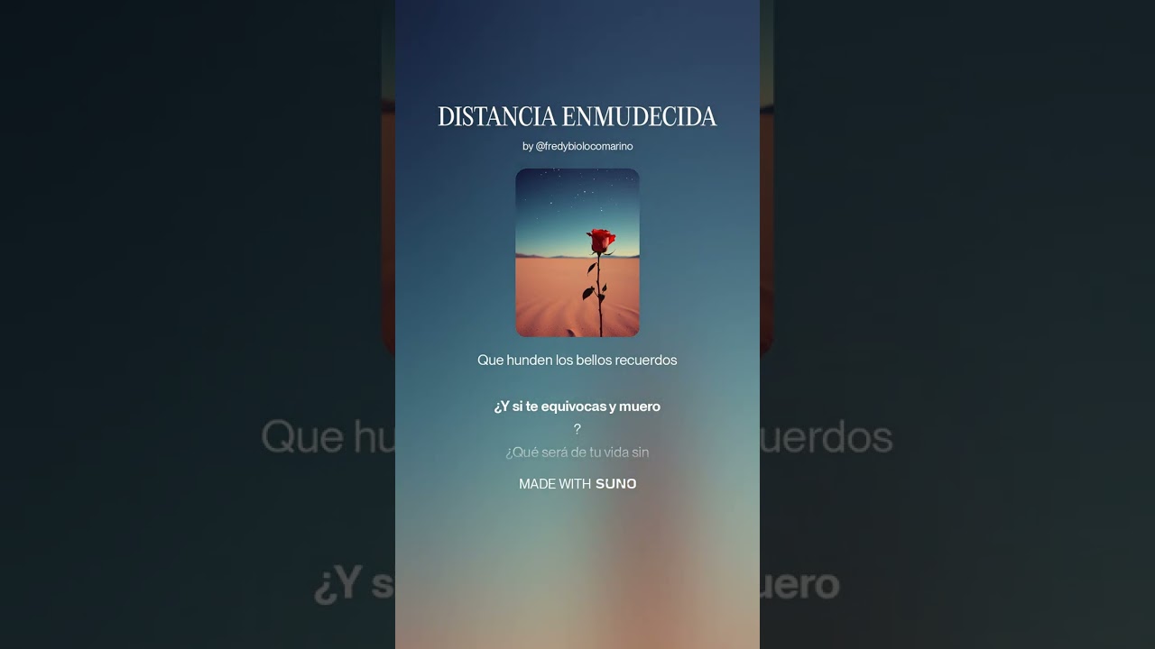 DISTANCIA ENMUDECIDA 