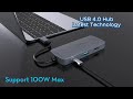 Unlocking the Power of 8K: NewQ USB 4.0 Hub Unveiled!
