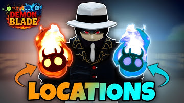 Evil Souls & Demon King Souls Locations [Demon Blade] Roblox