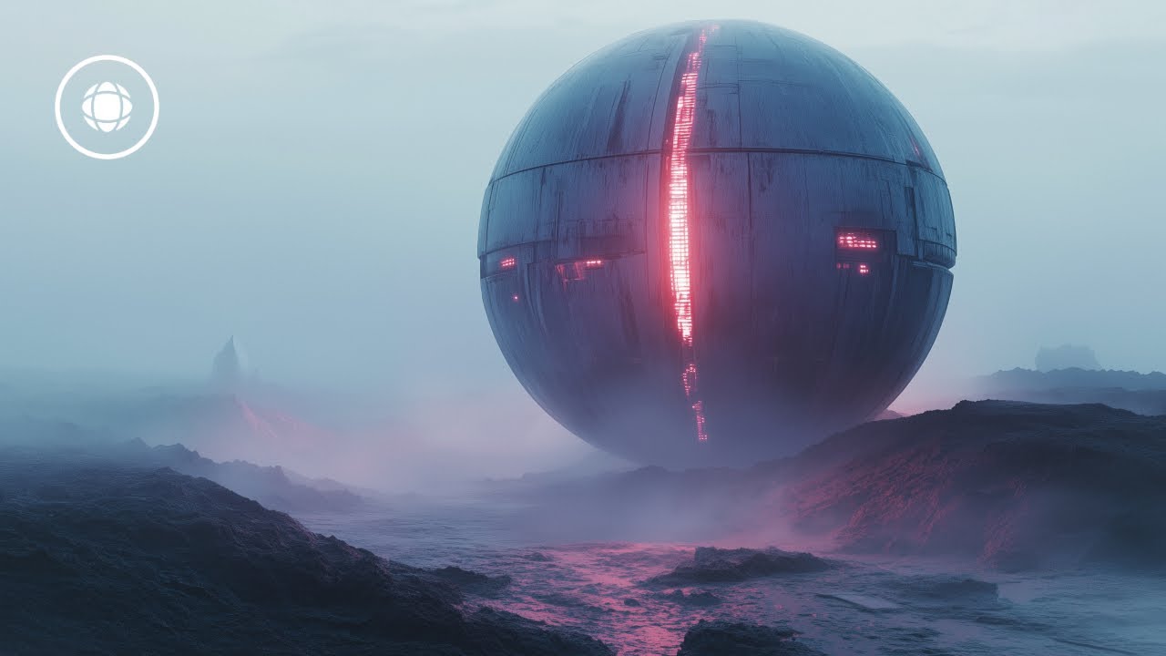 THE SMILING SPHERE // 1 Hour Ambient Sci-Fi Music for Stillness