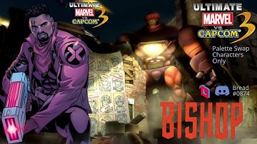 UMvC3 Mods Only set--- Bishop, Servbot, Wack-Bot, Batsu, She-Hulk, Hunk, etc..