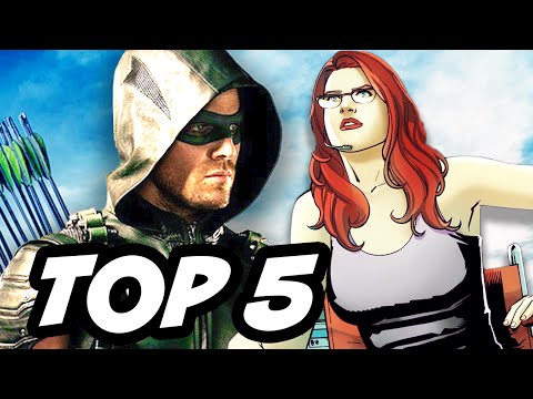Arrow Season 4 Episode 11 - TOP 5 WTF and Easter Eggs