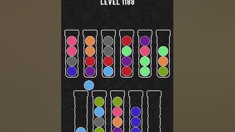 【Ball Sort Puzzle】Level.1188
