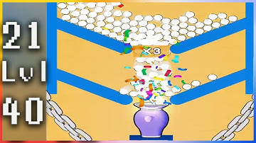 Balls and Ropes - Gameplay Walkthrough - Levels 21-40