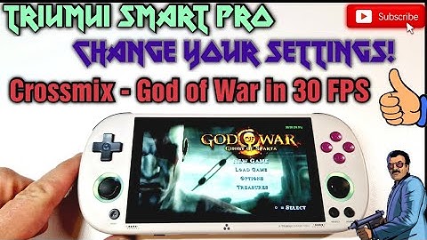 Trimui Smart Pro update Best setup for PSP games  I Crossmix OS