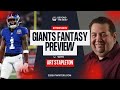 From Big Blue to Big Points: Giants Fantasy Preview with Art Stapleton