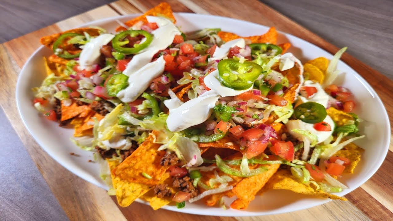 How to make the best simple delicious nachos ever youtube