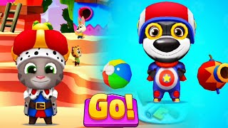 Talking Tom Cake Jump Squid Game - King Tom - Arctic Angela - Officer Hank - Talking Tom by TraiNghiemGame 1,828 views 1 day ago 8 minutes, 29 seconds