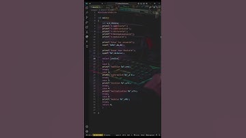 Addition Subtraction Division Multiplication Modulus | C Program Using Switch Case. #trending