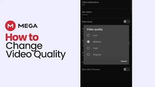 How To Change Video Quality On MEGA Watch Videos in HD or Save Data 2026 Guide