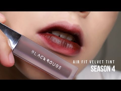Video Swatch | Black Rouge Air Fit Velvet Tint Season 4 -... - youtube